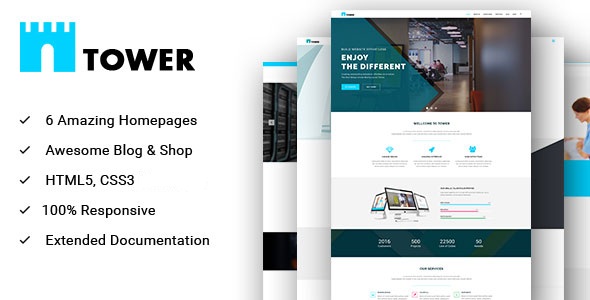 TOWER - Corporate Business Multipurpose WordPress Theme - 12